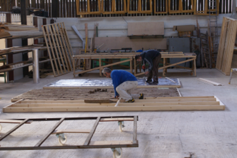 Standard Sound Proofed Music Room Case Study Under Construction 13