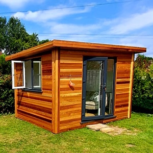 Bespoke garden Room - black