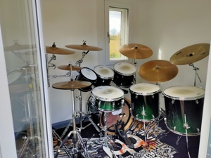 Soundproofed studio inside