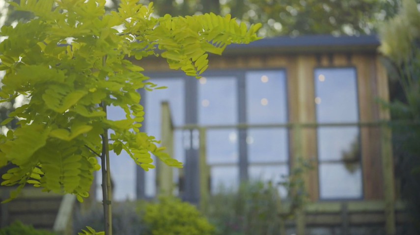Garden office manufacturing video promotion