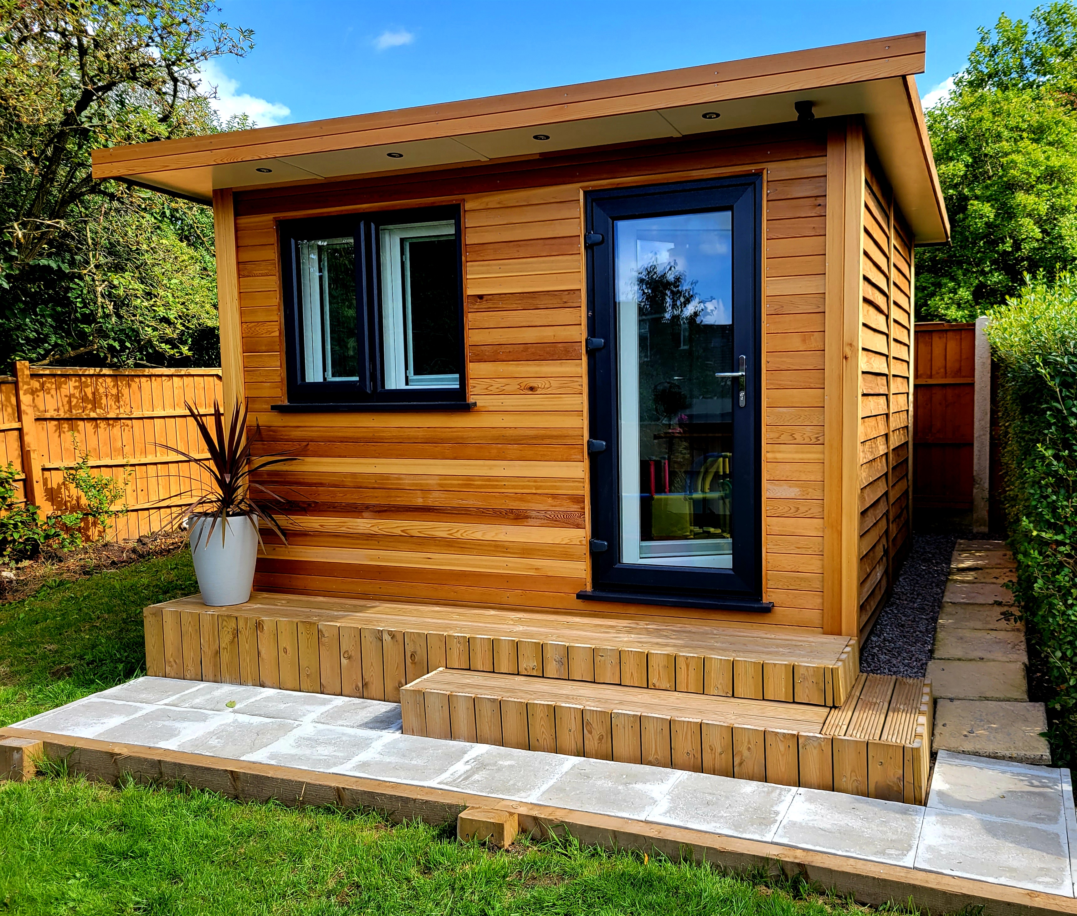 sound-proofed garden room