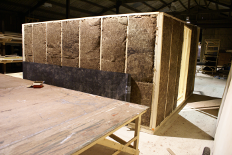 Standard Sound Proofed Music Room Case Study Under Construction 15