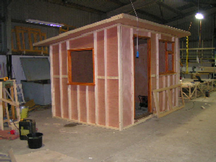 Garden Hobby Room Case Study Under Contruction 02